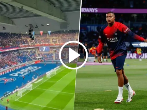 La reacción del Parque de los Príncipes en el reencuentro con Mbappé
