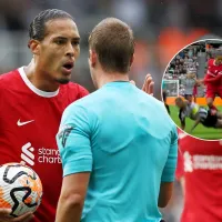 ¡Roja! La polémica expulsión de Virgil Van Dijk
