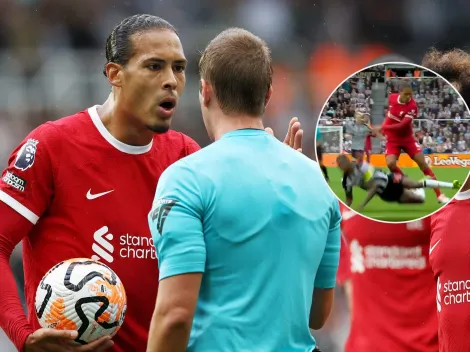 ¡Roja! La polémica expulsión de Virgil Van Dijk