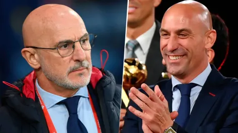 Luis de la Fuente se habría sentido engañado por Luis Rubiales y la RFEF tras el escándalo con Jenni Hermoso. Getty Images.