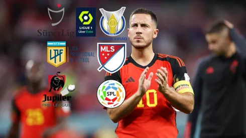 Eden Hazard tendría opciones de siete ligas diferentes. Getty Images.
