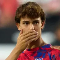 La polémica imagen de Joao Félix en el Atlético de Madrid vs. Rayo Vallecano