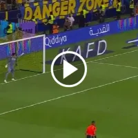 Dos goles de penal de Cristiano Ronaldo adelantan a Al Nassr ante Al Shabab