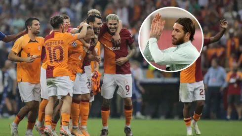 Galatasaray clasificó a la Champions League y reunió así una condición más para tentar a Sergio Ramos. Getty Images.