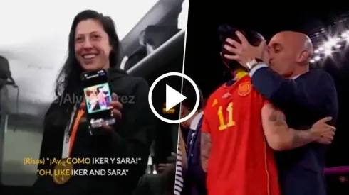 Luis Rubiales presentó un video a la FIFA en el que se ve que Jenni Hermoso se ríe de las capturas del beso que desató la polémica.