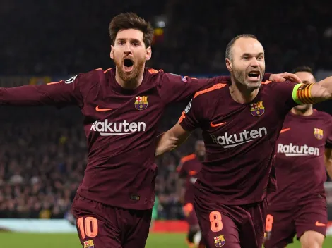 Iniesta se lamentó por el no regreso de Messi al Barcelona