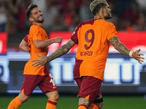 Los dos goles polémicos de Icardi en nuevo triunfo de Galatasaray