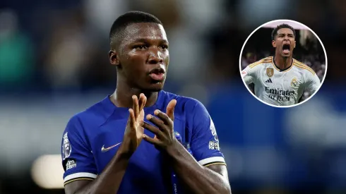 Moisés Caicedo y Jude Bellingham