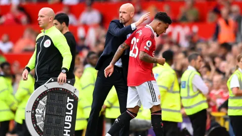 Sancho disparó contra Ten Hag por sus declaraciones: "He sido un chivo expiatorio"