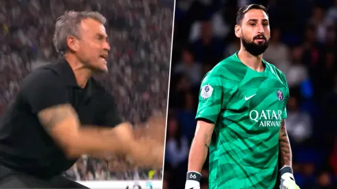 Bronca de Luis Enrique contra Donnarumma
