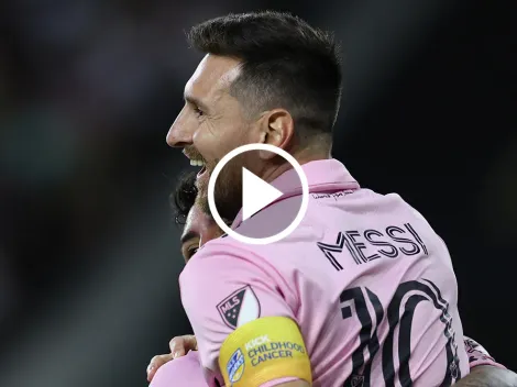 Así fue la rección de Messi al gol de Facundo Farías con Inter Miami