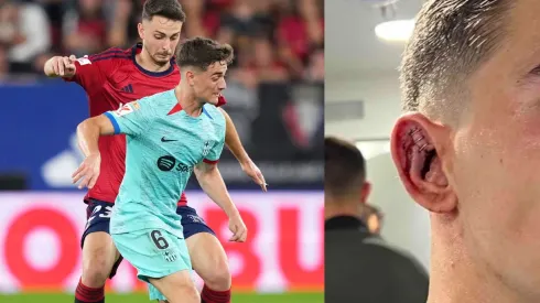Gavi en Osasuna vs. Barcelona.