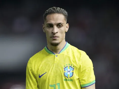 Brasil desafectó a Antony y ya anunció a su reemplazo en la convocatoria