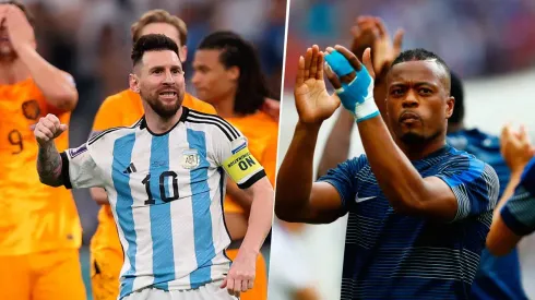 Patrice Evra defendió a Lionel Messi de los dichos de Louis Van Gaal sobre Qatar 2022. Getty Images.