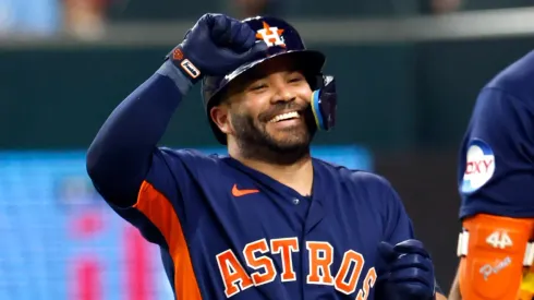 José Altuve con Houston Astros en la MLB.