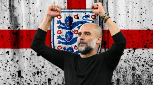 Pep Guardiola y selección de Inglaterra.