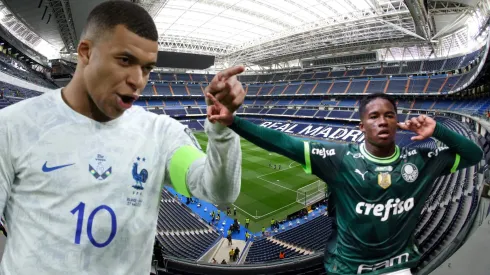 Endrick se refirió a Kylian Mbappé cuando le preguntaron por su incorporación al Real Madrid. Getty Images.