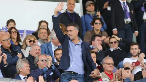 Gabriel Batistuta aclaró que no piensa postularse para la alcaldía de Firenze. Getty Images.