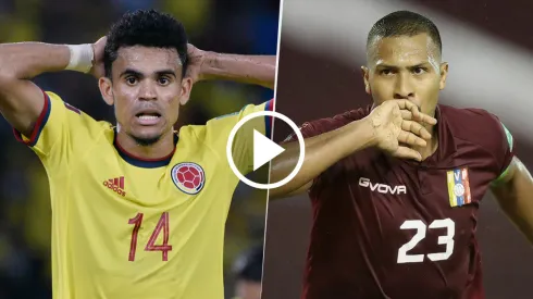Colombia vs. Venezuela por las Eliminatorias.