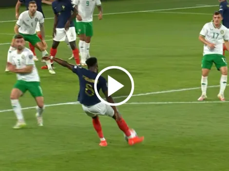 (Video) Tchouaméni le pegó como venía y metió un golazo para Francia