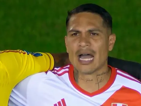 Perú vs. Paraguay: así fue la emoción de Guerrero al cantar el himno nacional