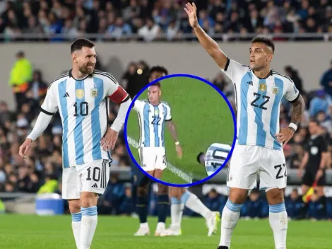 ¡Messi casi termina lesionado por culpa de Lautaro Martínez!