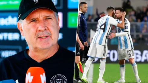 Tata Martino habló sobre el cambio de Messi y su estado físico.