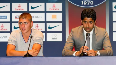 Nasser Al Khelaifi fue acusado de extorsión por el exrepresentante de Marco Verratti. Getty Images.