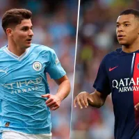Julián Álvarez sería para el Real Madrid la alternativa a Mbappé