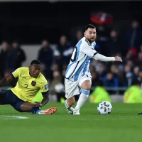 ¿Y el VAR? Revelan una increíble falta de Messi a un jugador ecuatoriano