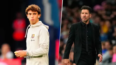 Joao Félix no suelta su paso por el Atlético de Madrid de Diego Simeone. Getty Images.