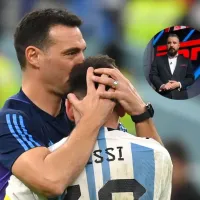 Scaloni le responde a Morales por decir que a Messi le dio miedo jugar vs. Bolivia