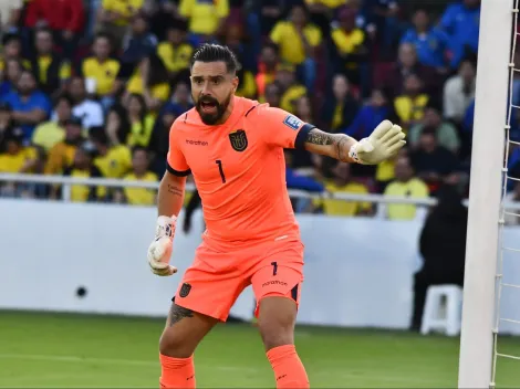 Hernán Galíndez salvó a Ecuador en la última jugada vs Uruguay
