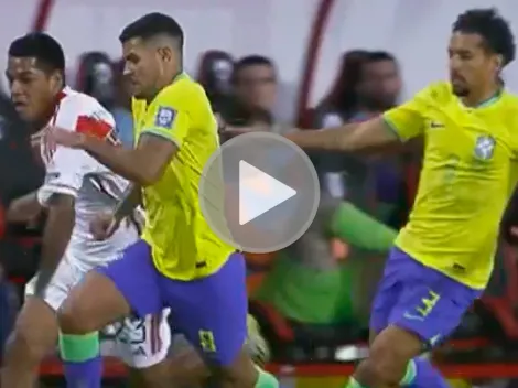 ¡Qué jugadaza, Grimaldo! Crack de Perú demostró su talento ante Brasil | VIDEO