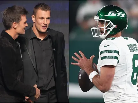 La amenaza de Gronkowski a Tom Brady si reemplaza a Aaron Rodgers en Jets