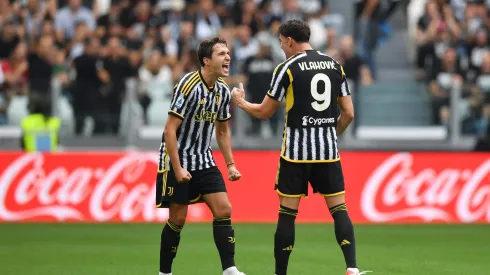 Golazo del italiano para el 2-0 de la Juve.