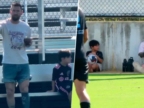 ¿Messi DT? Las imágenes virales que circularon en redes