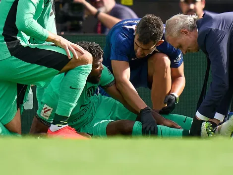 Confirman que Lemar sufrió la rotura del tendón de Aquiles