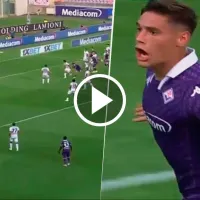 Cabezazo implacable: Martínez Quarta le dio la ventaja a la Fiorentina vs. Atalanta