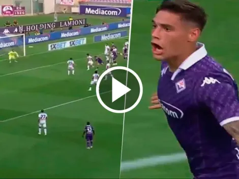 Cabezazo implacable: Martínez Quarta le dio la ventaja a la Fiorentina vs. Atalanta