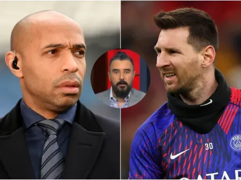 La respuesta perfecta de Henry a Morales por decir que Messi no lució en PSG