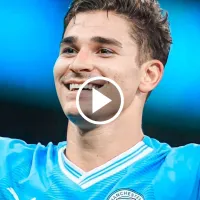 Julián Álvarez combinó con Haaland y metió un golazo para el empate del Manchester City
