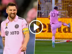 VIDEO | Lo gritó todo Inter Miami: Messi se lo perdió en el área chica