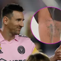 Exjugador de Boca Juniors se tatuó a Messi y mostró cómo le quedó