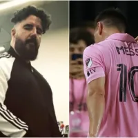 Álvaro Morales no se contuvo y reaccionó a la supuesta lesión de Messi