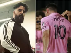 Álvaro Morales no se contuvo y reaccionó a la supuesta lesión de Messi