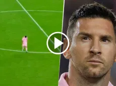 El momento exacto en el que se lesionó Messi