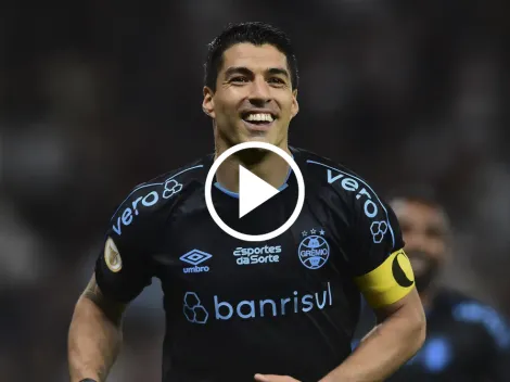 Hermosa asistencia de Suárez para el gol del triunfo de Gremio ante Palmeiras