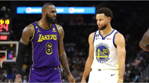 LeBron James y Stephen Curry