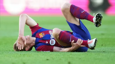 Frenkie de Jong se lesionó ante Celta de Vigo.